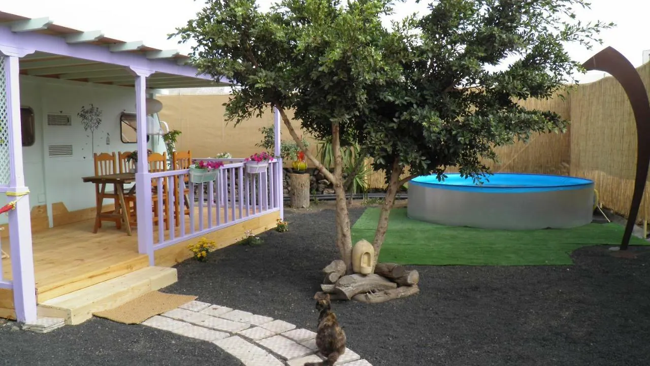 Chalet en oasis privado La Vegueta Camping